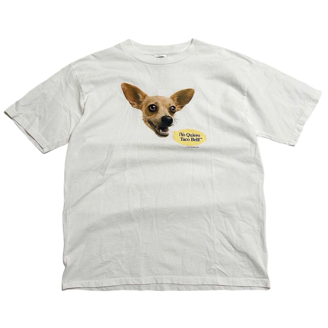 90s TACO BELL タコベル チワワ Tシャツ【L】1998 | Pay ID