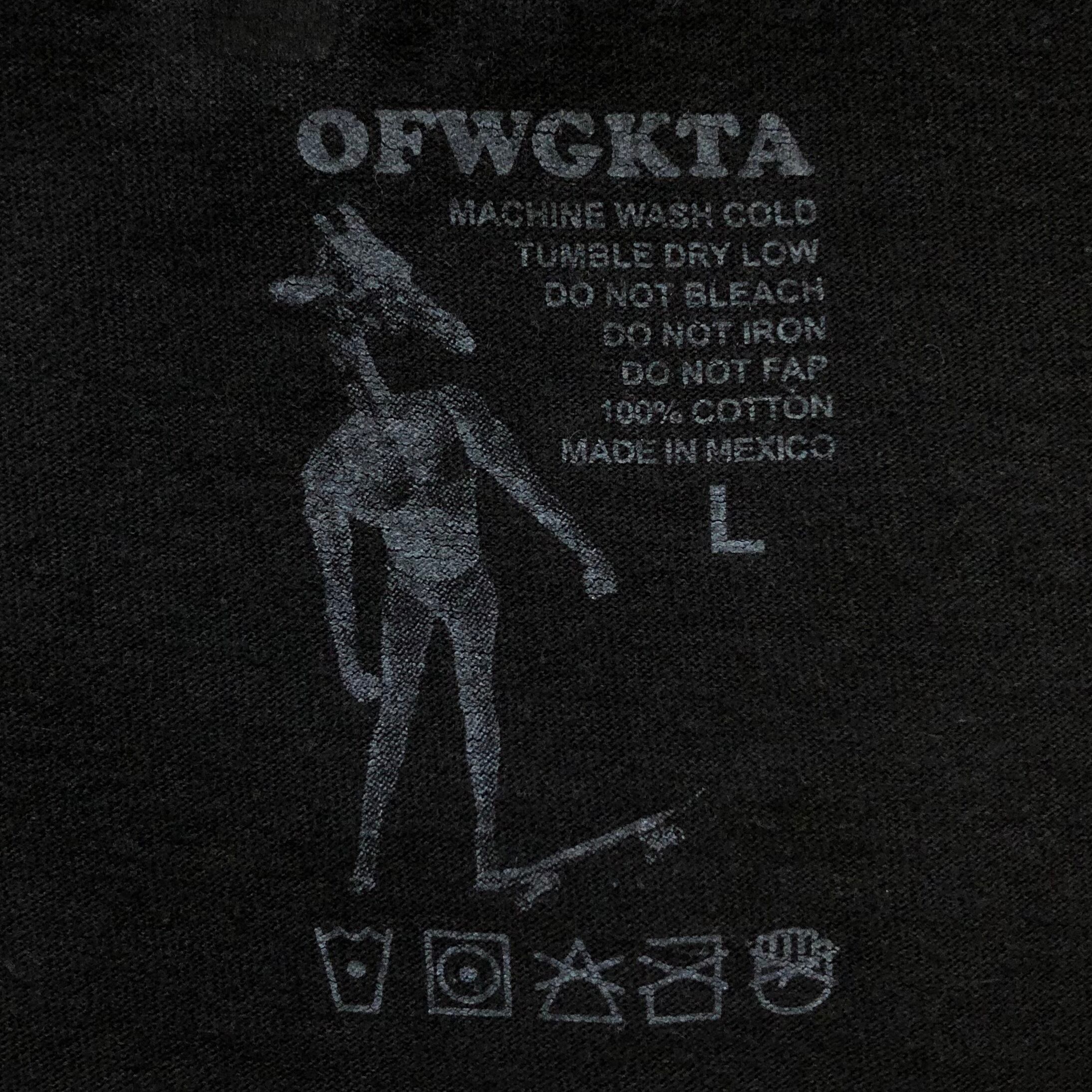 Odd Future(OFWGKTA) Rapper Cat T-Shirt / オッドフューチャー