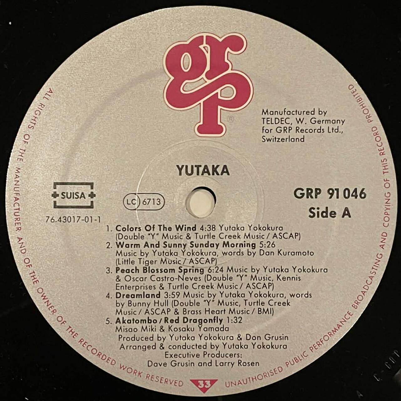 Yutaka – Yutaka (LP) | Underground Gallery Record Store