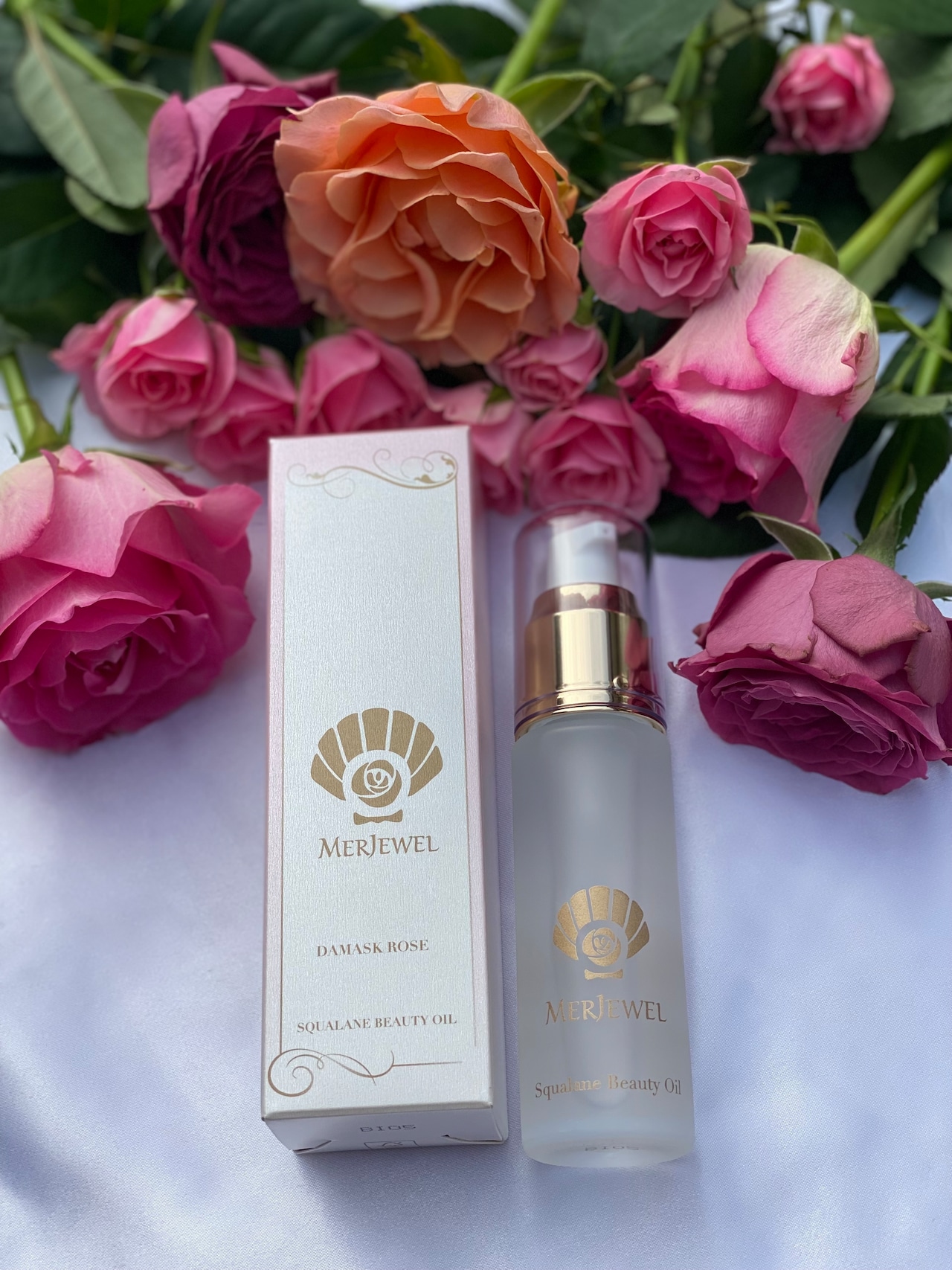 SUQUALANE BEAUTY OIL(Damask Rose)