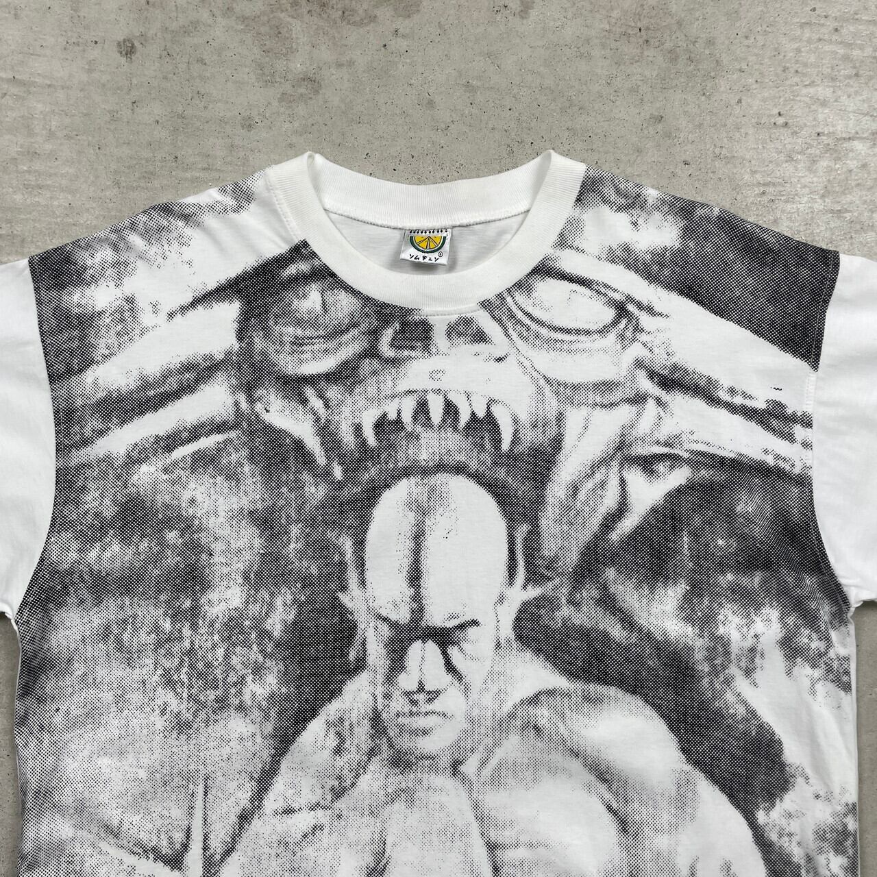 UNKNOWN オールオーバープリントTシャツ メンズXL相当 古着