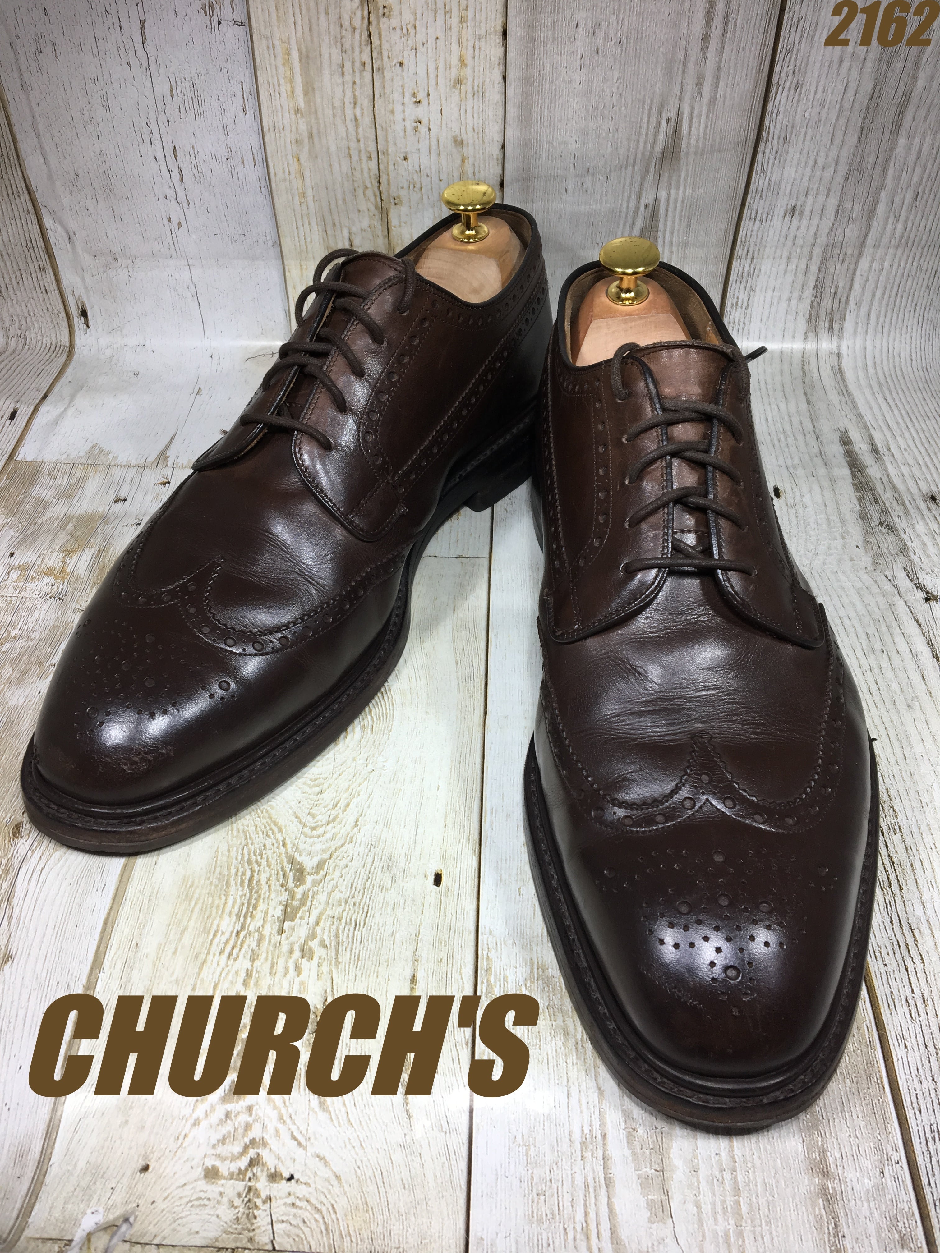 Church's チャーチ フルブローグ グラフトン UK9H 28cm | 中古靴・革靴・ブーツ通販専門店 DafsMart ダフスマート  Online Shop powered by BASE