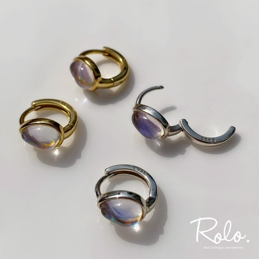 オーロラドロップピアス SV925 | Roloshop BASE店