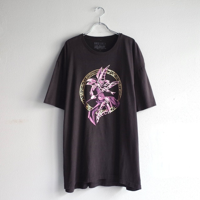 “Yu-Gi-Oh!”『BLACK MAGICIAN』 Front Printed Anime T-shirt s/s