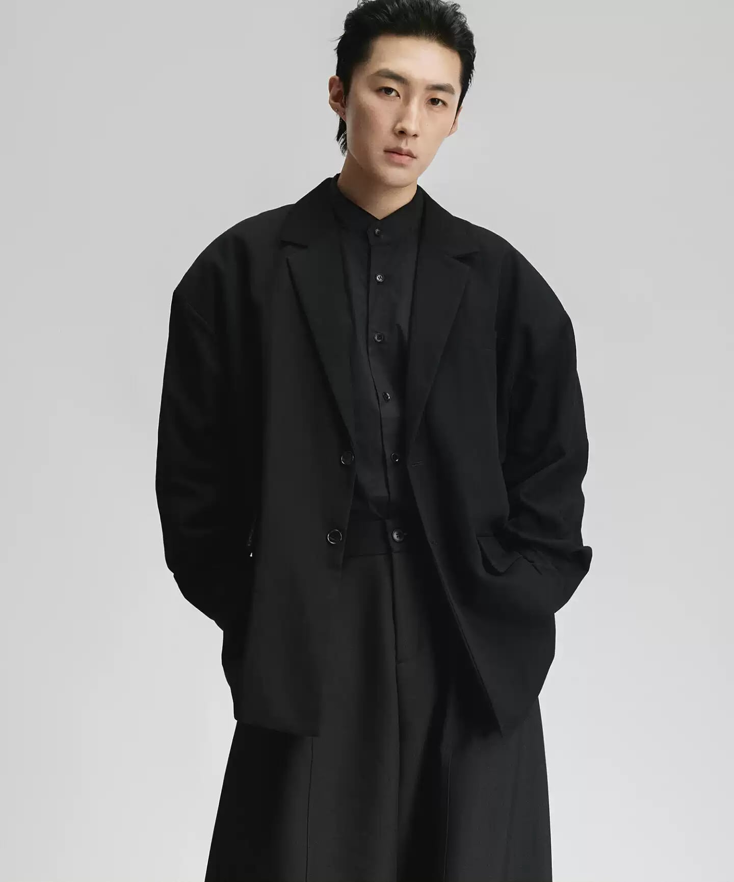 【ORV0122】Retro Minimalist Casual Suit Jacket / 2color