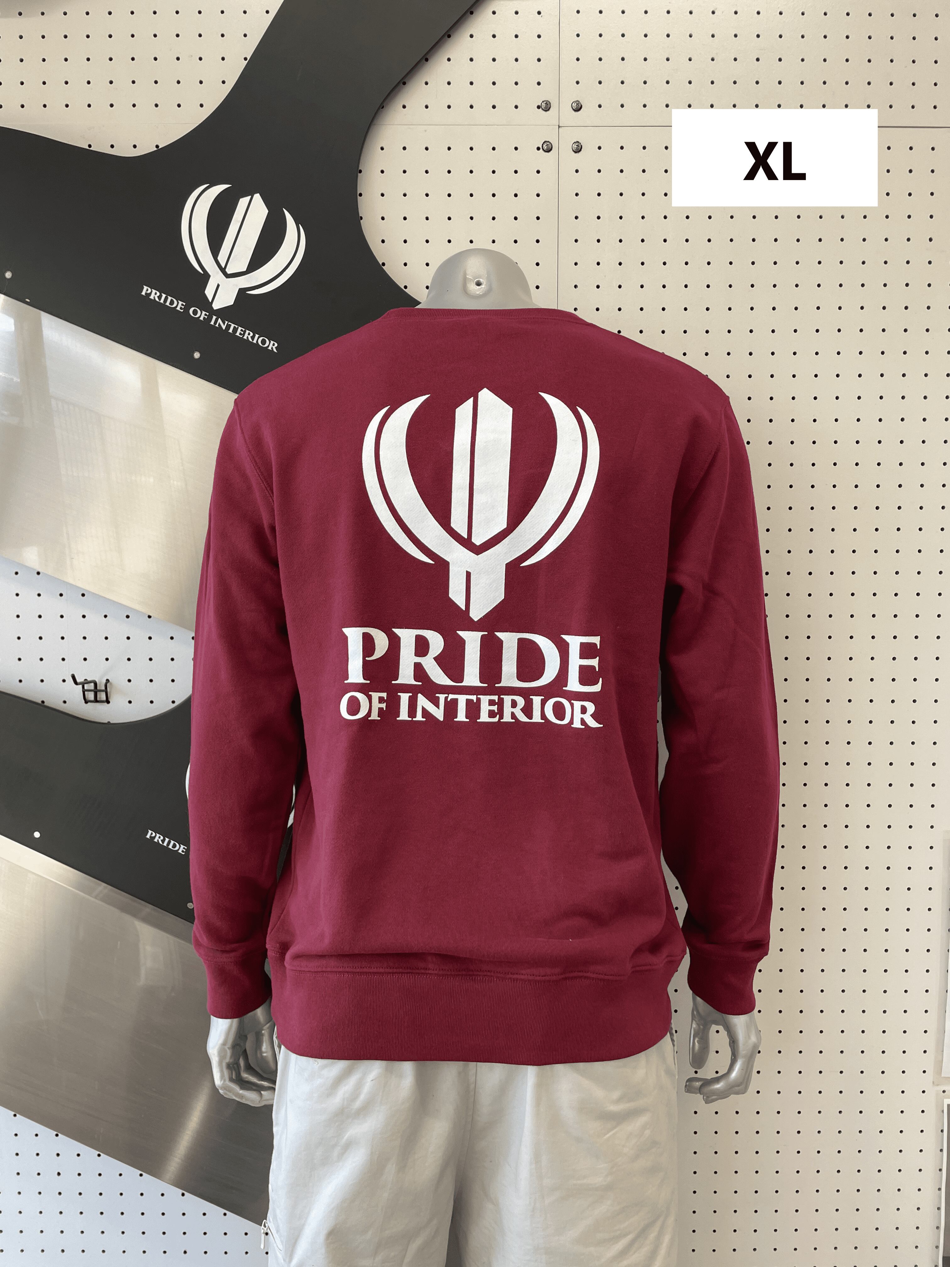 PRIDEOFINTERIOR 030-01 スウェットシャツ8.4オンス 色 PRIDEOFINTERIOR 030-01 スウェットシャツ8.4オンス 色