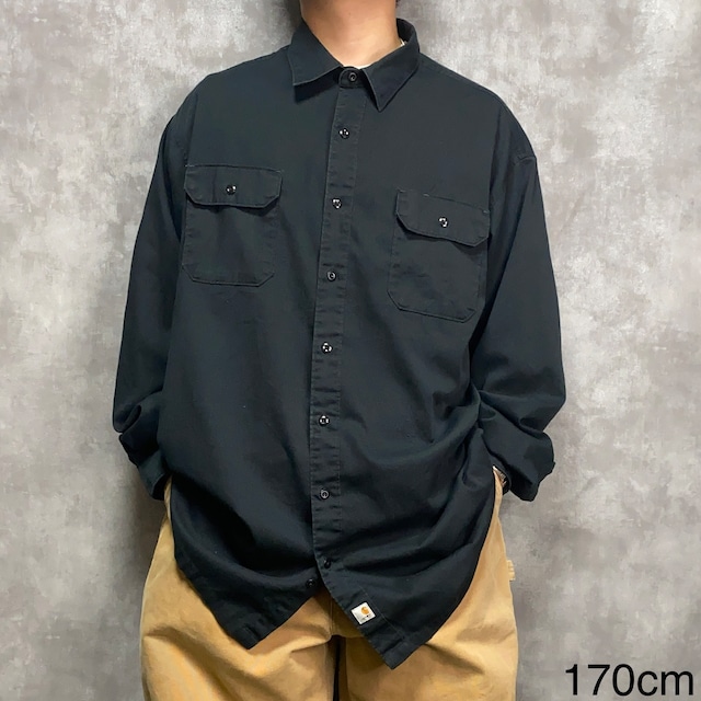 Carhartt   長袖シャツ　3XL   ブランドタグ