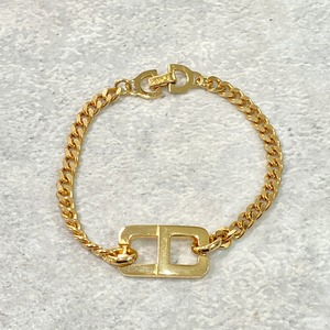 Christian Dior ディオール ロゴ ブレスレット ゴールド アクセサリー 4473-202111