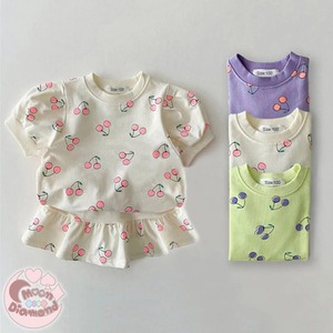 Tod / Pre ✩ cherry柄 Set up Tod / Pre ✩ cherry柄 Set up