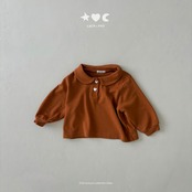 韓国子供服 / LALALAND / 26Autumn / ベベ モダル まるえりTシャツ / 秋服 / ベビー *6M~18M*
