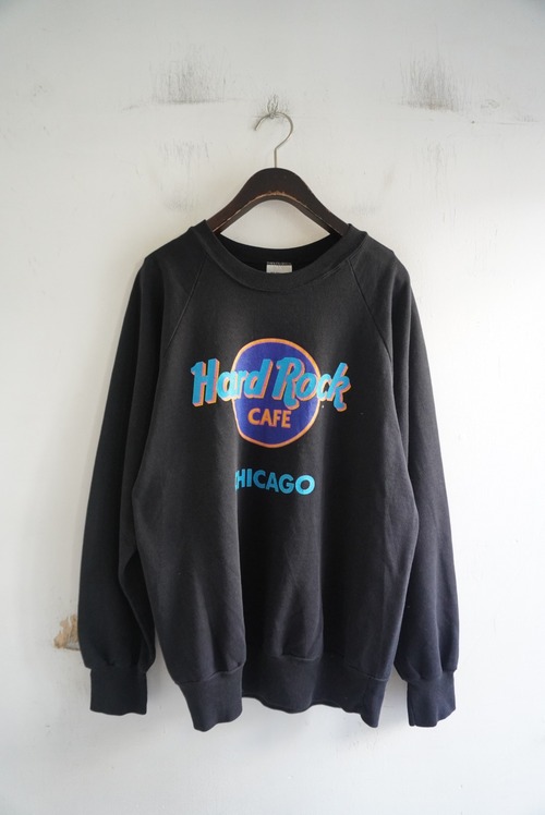 B  80-90s Vintage "Hard Rock CAFE" Sweat Shirt