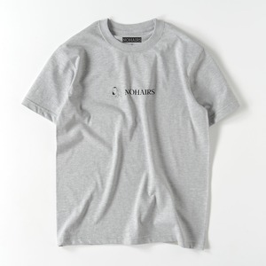 NOHAIRS LOGO Tee(GRY)