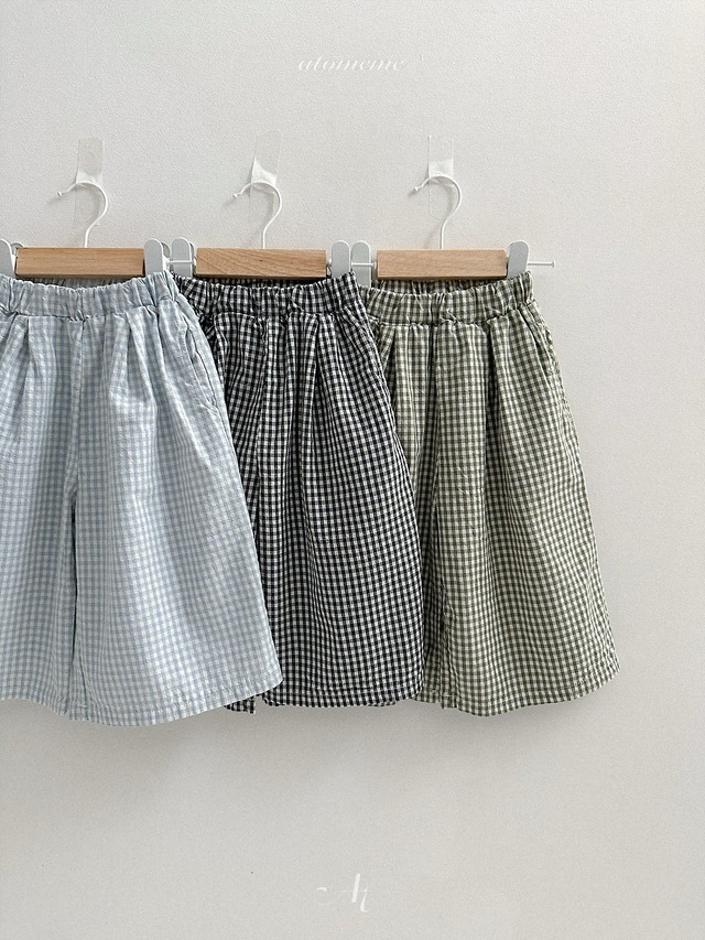 〘予約〙atomeme / Muse Check Pants