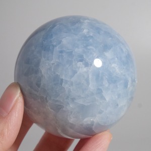 カルサイト /  ブルー  / スフィア【φ6.1cm】