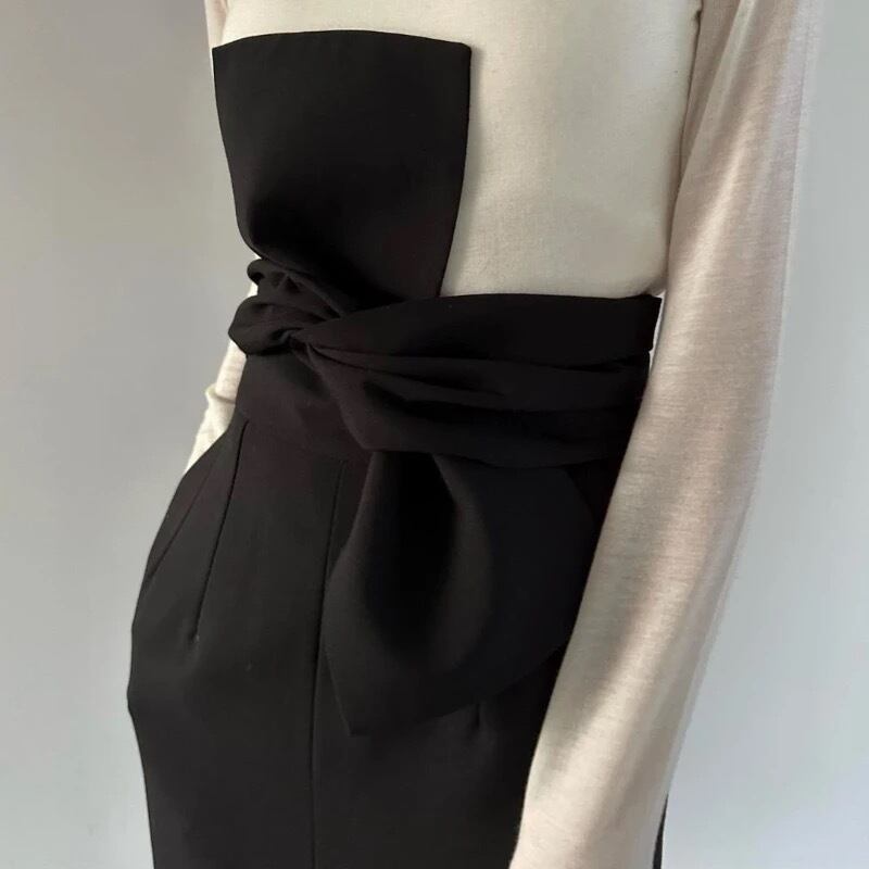 3size / ハイウエストウエストデザインスカート