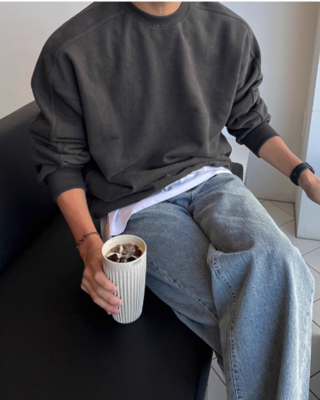 スウェットプルオーバー（ダメージ）　TB1691・画像3