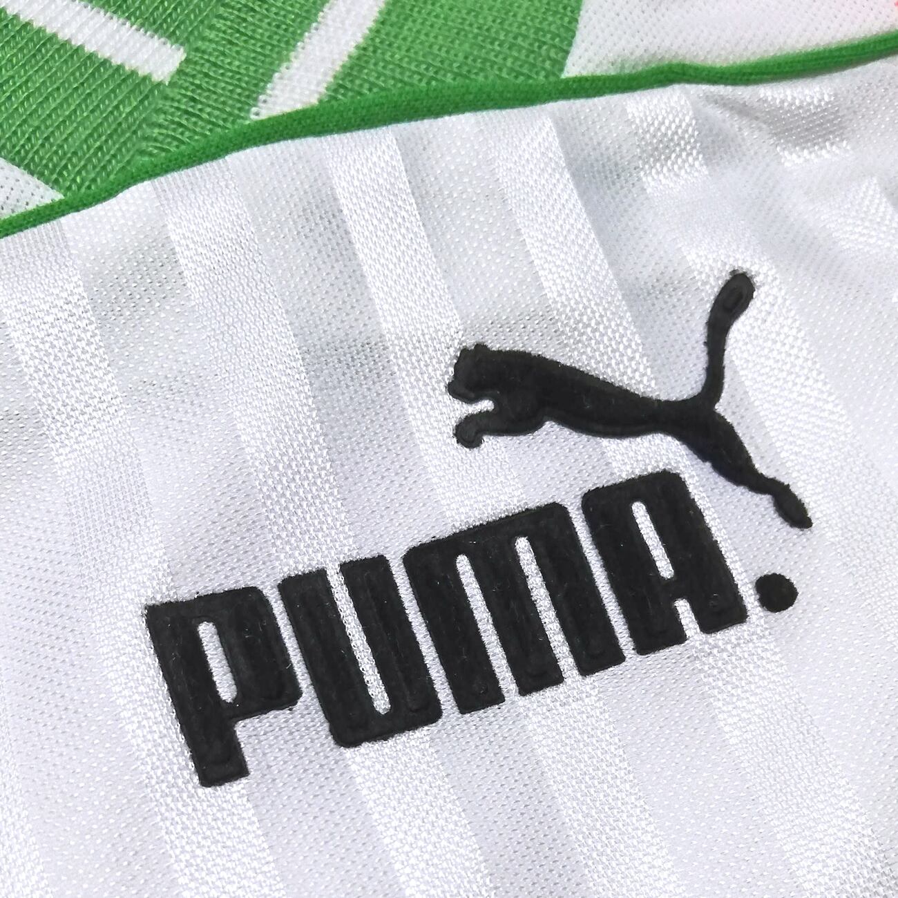 ブルガリア代表 1995 Puma ホーム半袖 ユニフォーム（インポートL 