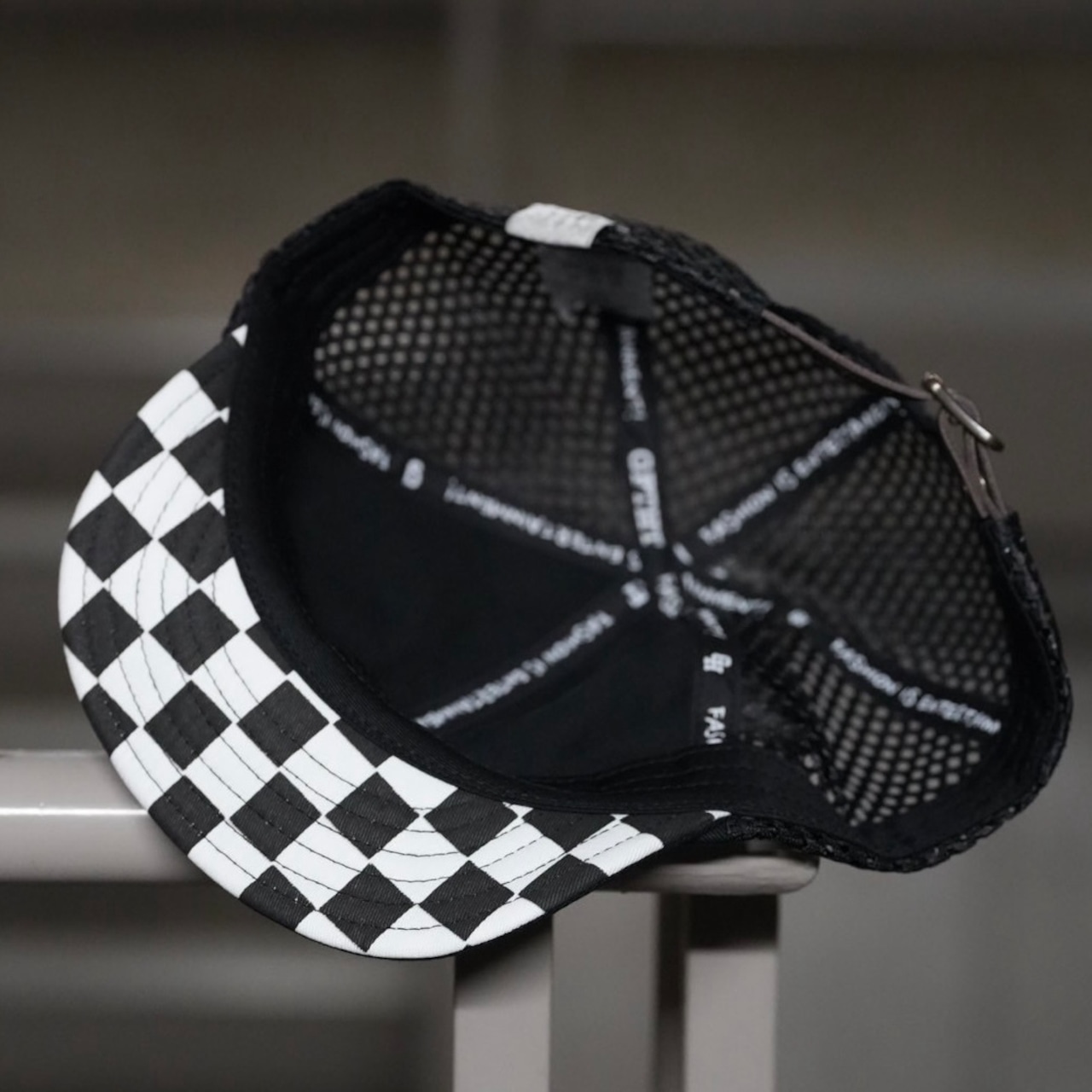 【gifthatオリジナル】 太MESH SHORT VISOR 6 PANEL