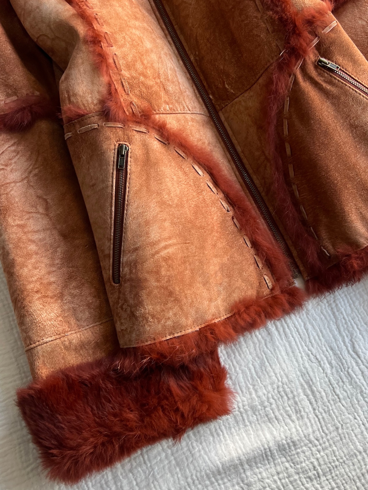 "unknown" Stitch Fur Jacket