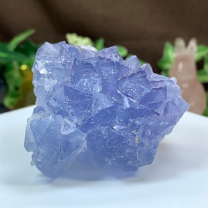 28.幻想的な色合い☆ヤオガンシャン産・ブルーフローライト原石