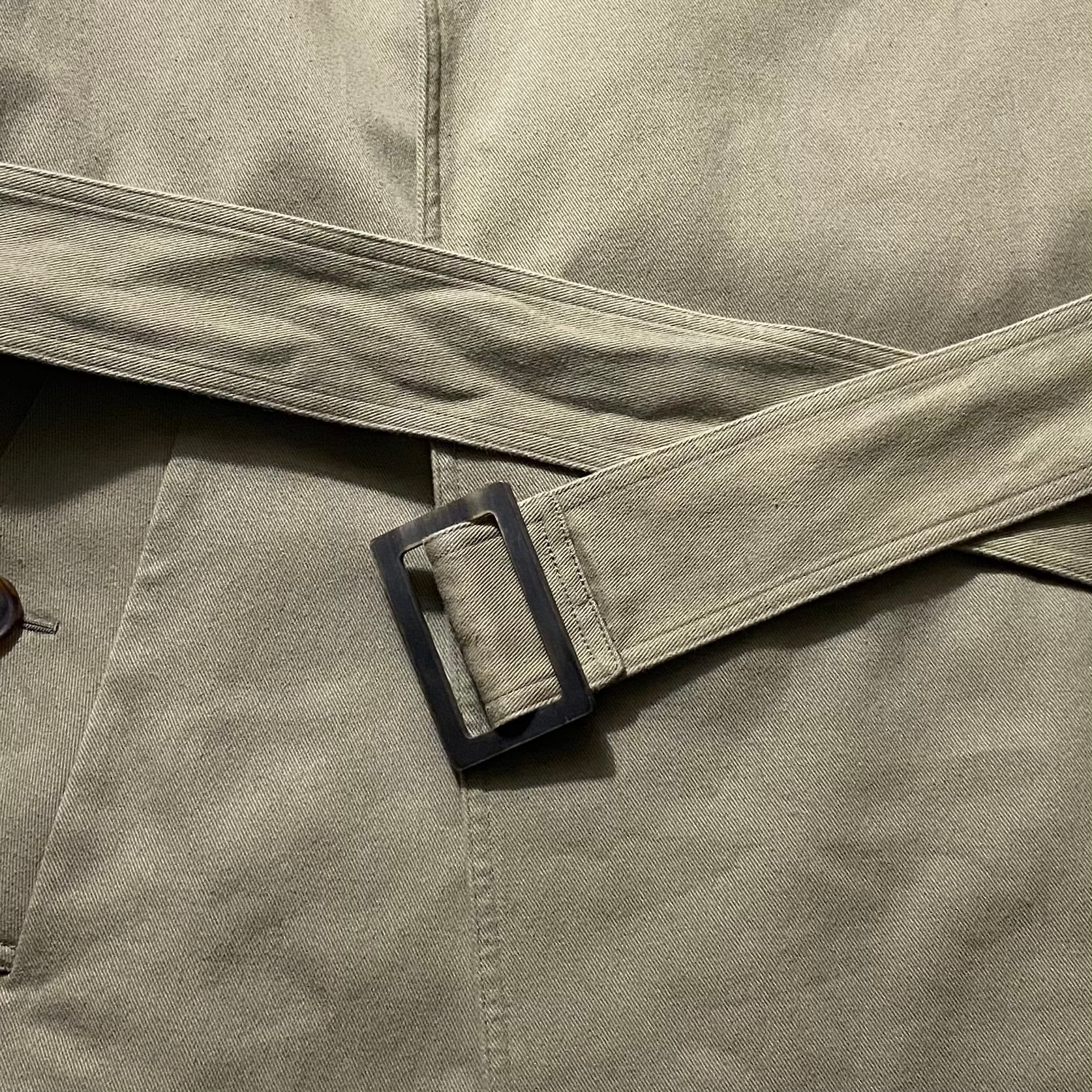 2006AW DIOR HOMME cotton trench coat | NOIR ONLINE