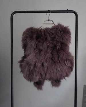 Rabbit lagoonrammix fake fur VT/purplemix