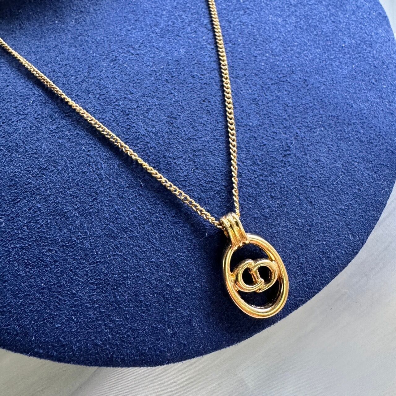 Christian Dior CD necklace | CHIMI VINTAGE