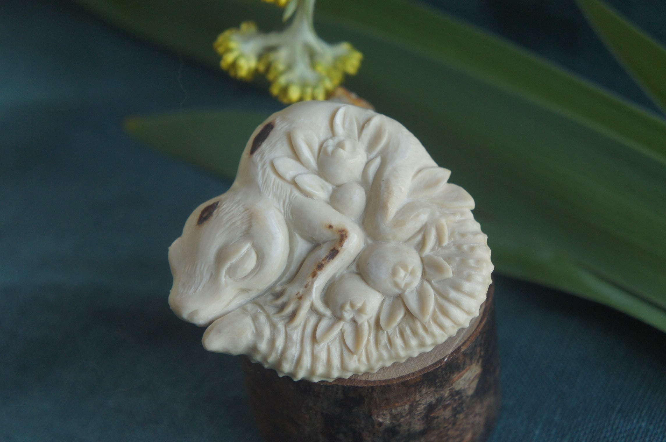 ブローチ | deer bone 