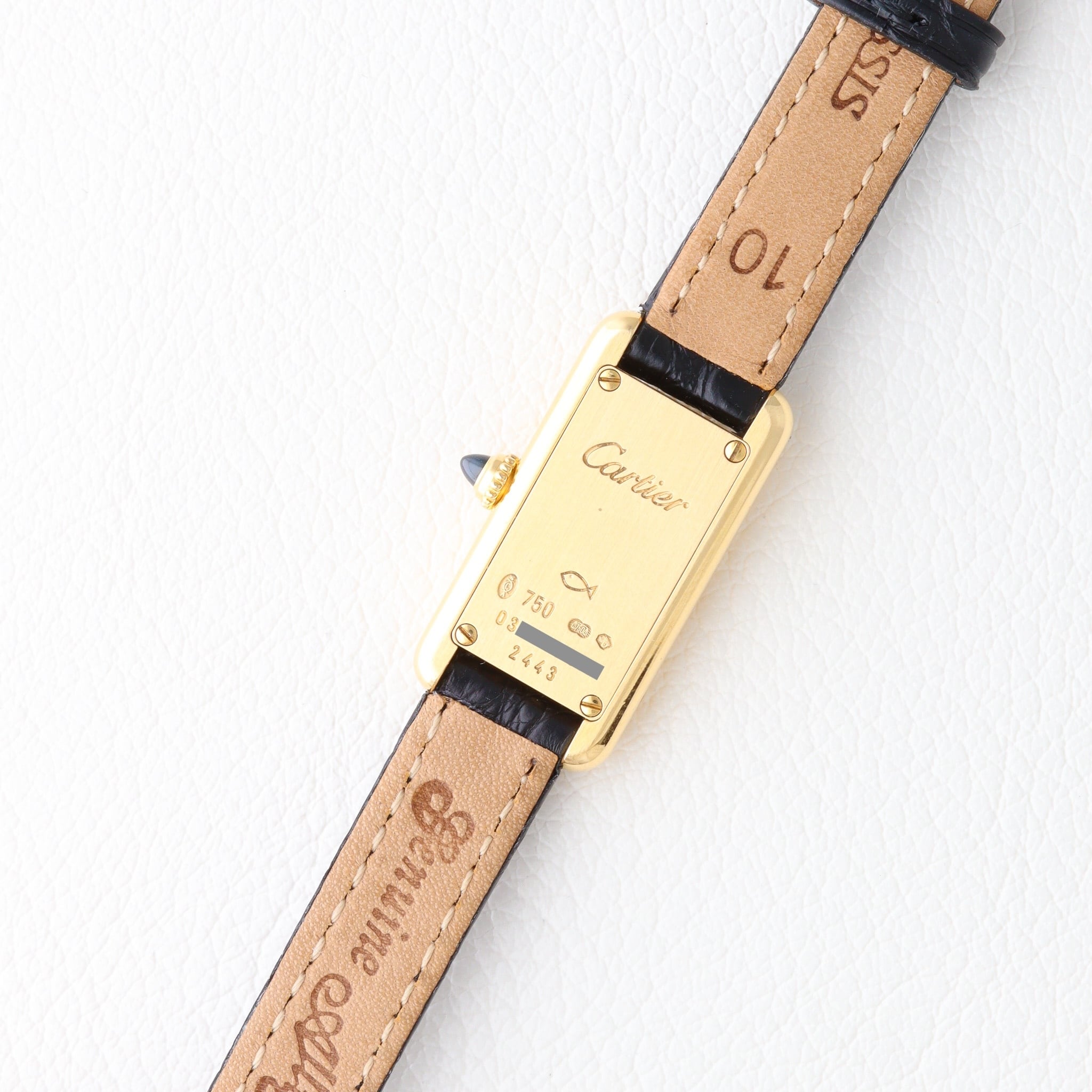 カルティエ ミニ タンク アロンジェ K18YG | Ante Official select