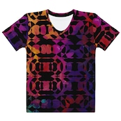 All-Over Print Women's Crew Neck T-Shirt