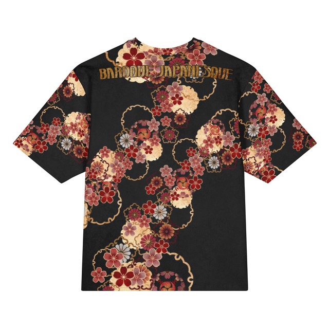 和紋様装飾　雪輪　和柄ユニセックス 180G Performance Tシャツ