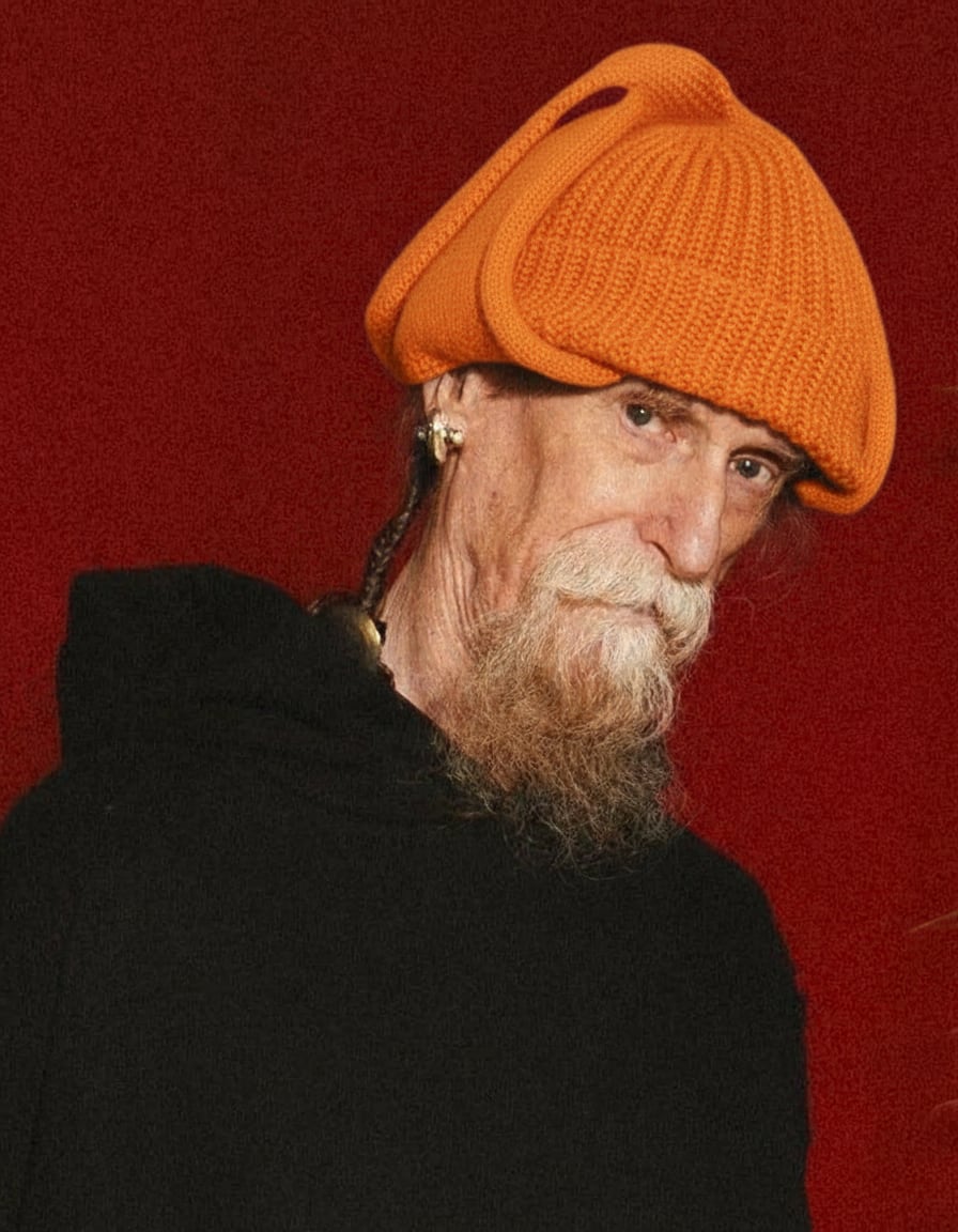 残り僅か | Custom RIB Knit Cap/Orange