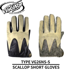 Vin&Age TYPE VG26NS-S SCALLOP SHORT GLOVES