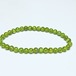 ペリドット ブレスレット 5mm メール便可 一点物 111-50516