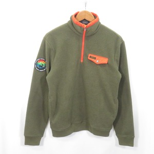 RALPH LAUREN ハーフボタン スナップ フリース ジャケット sizeS/ラルフローレン 0802