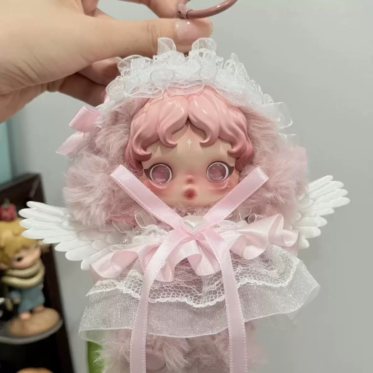 推し活アイテム 撮影用アイテム 10cmぬい服 天使のフリルセット 羽付き