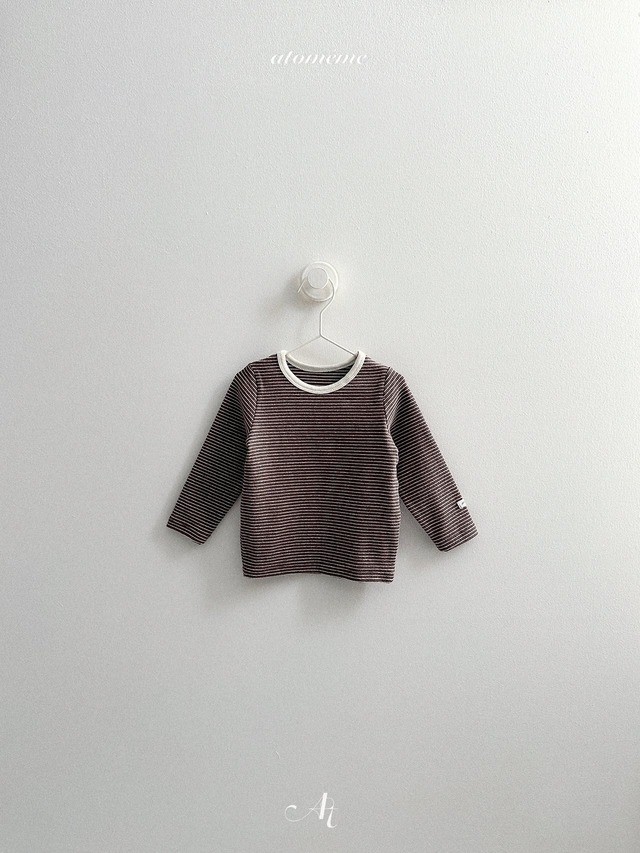 【予約/特典】atomeme / Arden Stripe T