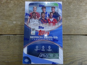 サッカー 2025-26 TOPPS UCC CLUB COMPETITIONS HOBBY 未開封 BOX