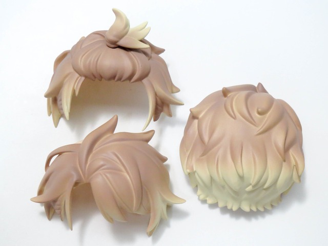再入荷【896】 茅ヶ崎至 髪パーツ ショートと前髪上げ　ねんどろいど