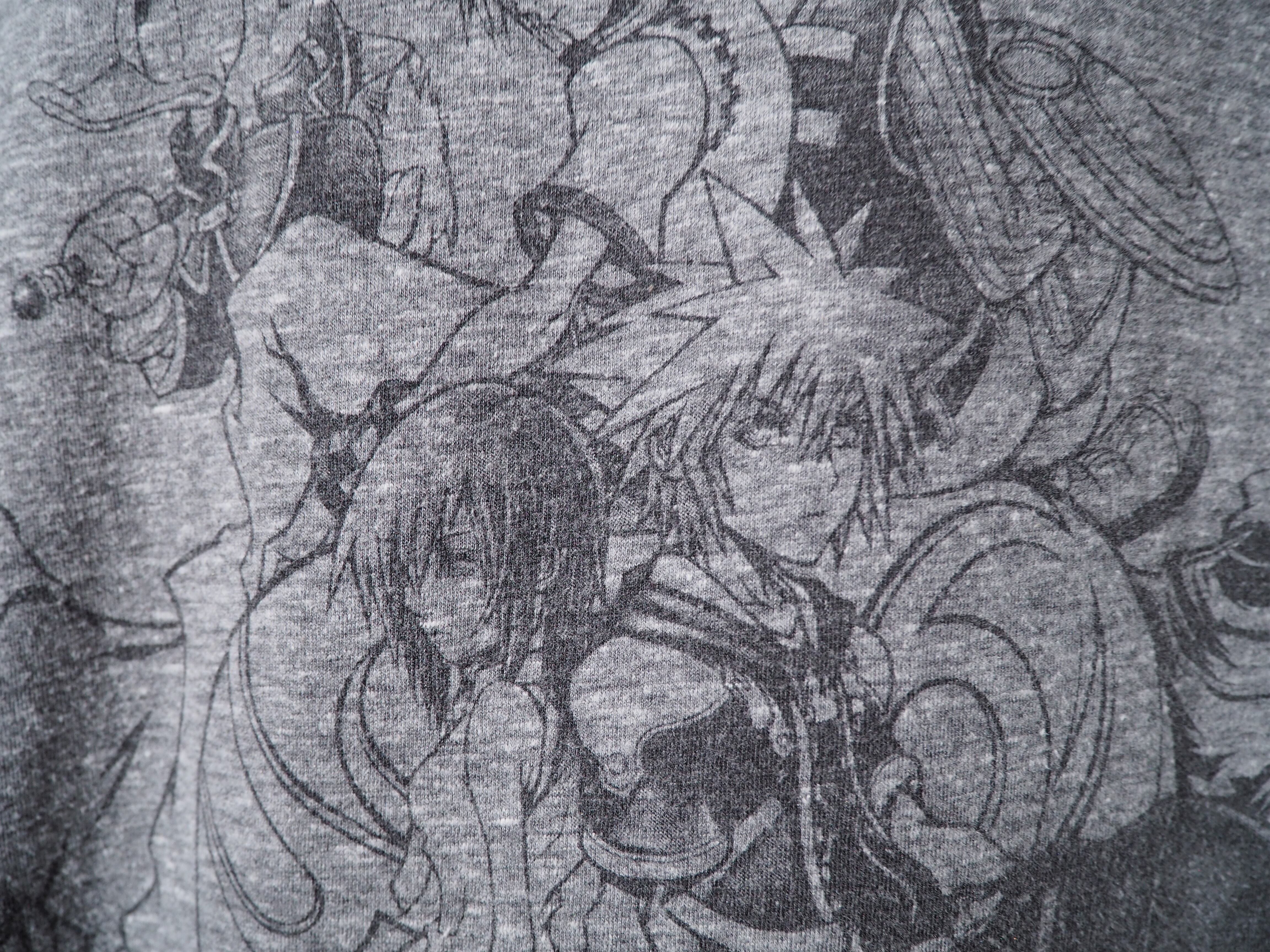 Kingdom hearts all star printed loose silhouette tee