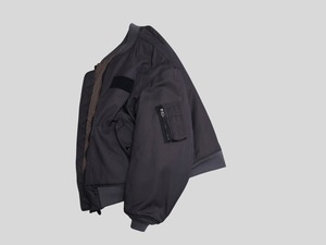 CIOTA” MA-1 Flight Jacket (Jet-Dyed Model) Charcoal Gray””