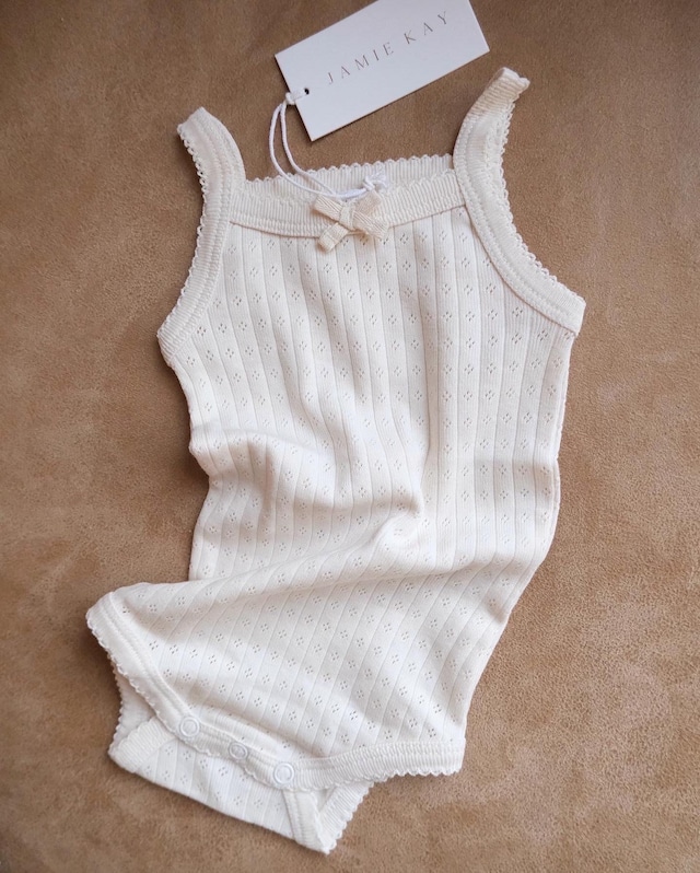 POINTELLE SINGLET BODYSUIT