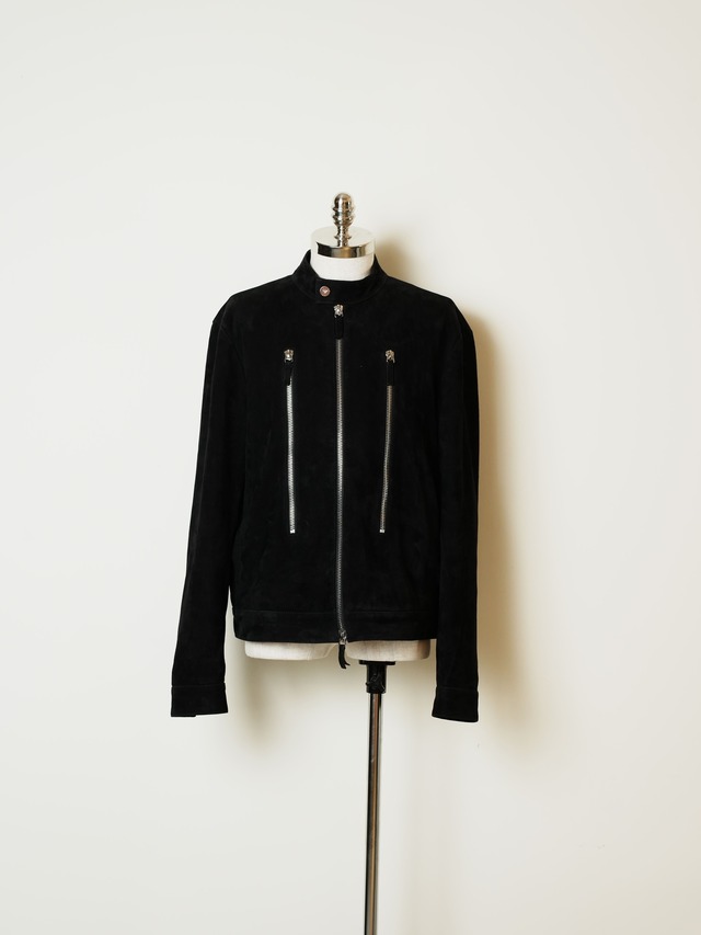 EMPORIO ARMANI エンポリオアルマーニ スエードレザー ブルゾン