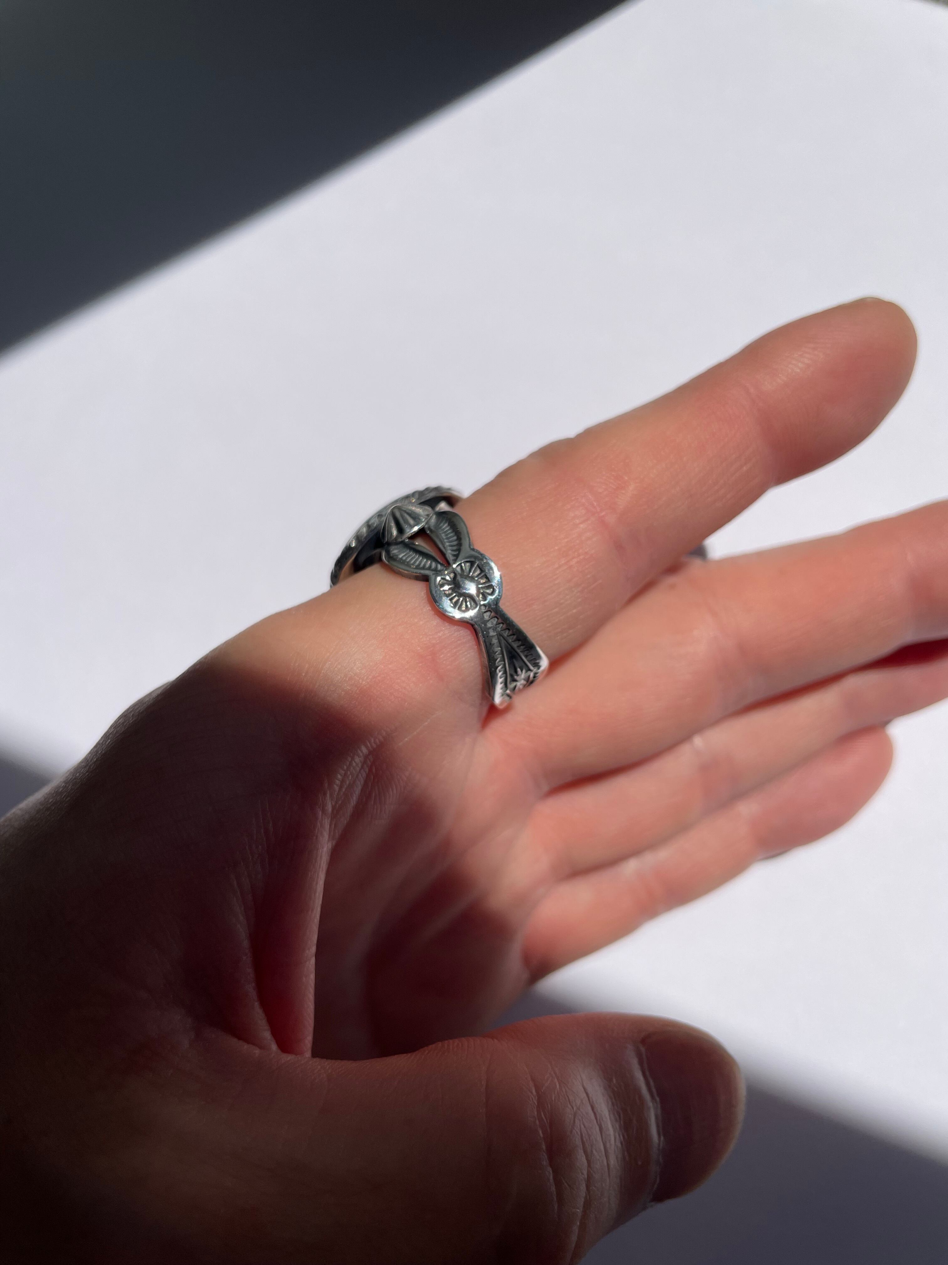 White Buffalo Ring 20号 | Sunset＆Eagle