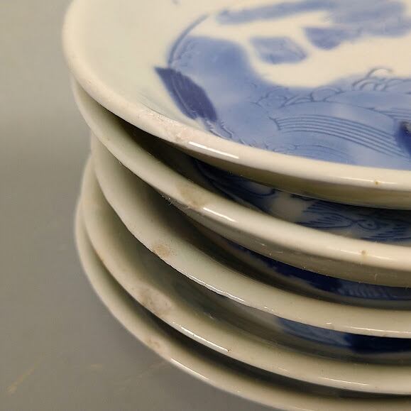 濃いピンク系統 初期伊万里 草紋花生 金直し | www.chezmoiny.com