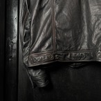 Dudra East / 本革レザージャケット / 3rdタイプ デザイン / 牛革 / レザートラッカー / アメカジ