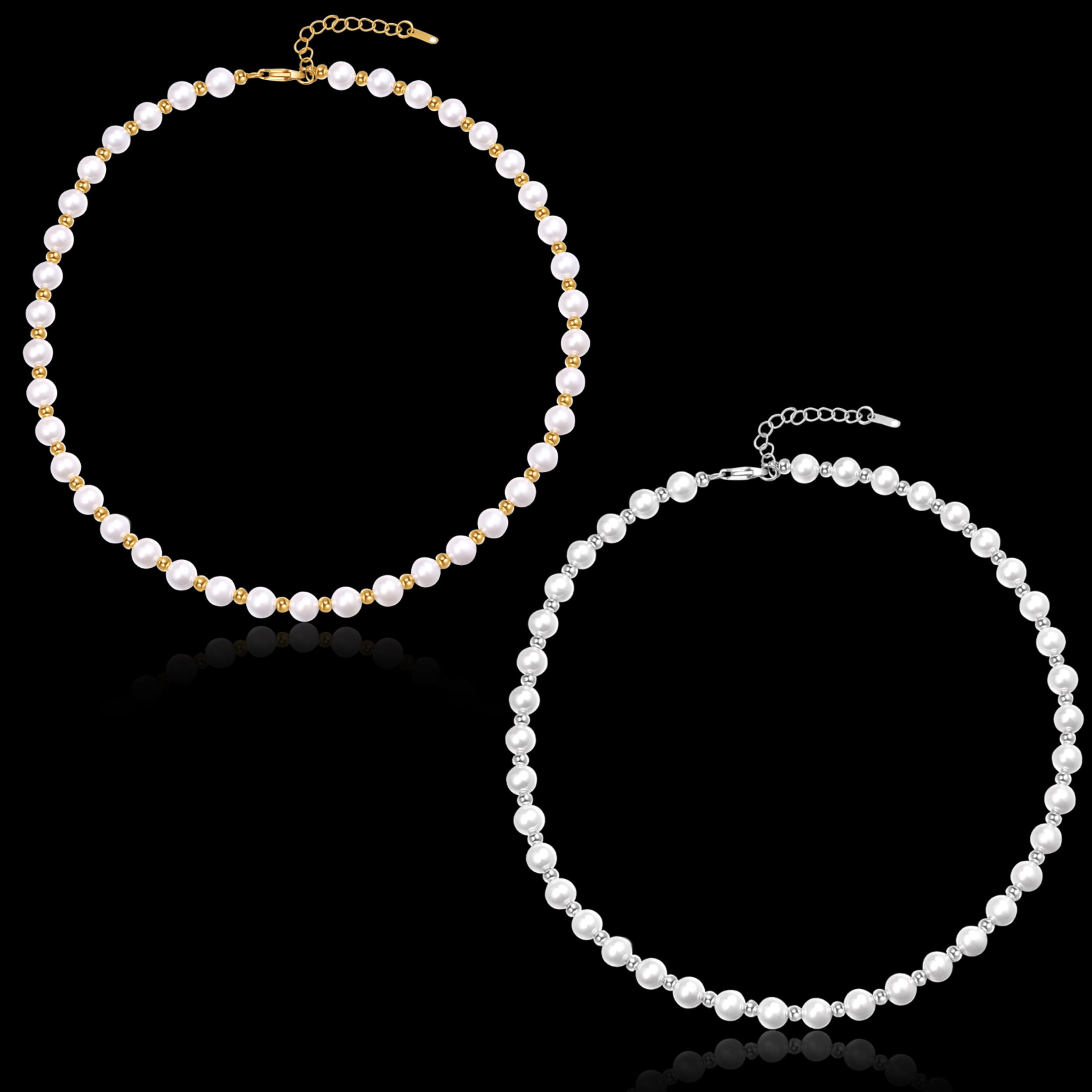 6mm】316L stainless shell pearl necklace | ✯Lucliss Jewelry✯