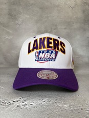 Michell＆Ness/ミッチェル＆ネス NBA  レイカーズ  NBA POST SEASON PRO SNAPBACK キャップ