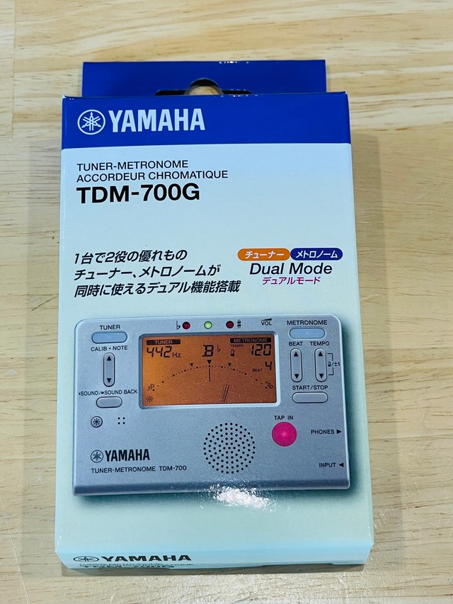 【生産完了品】ヤマハ チューナーメトロノーム TDM-700P