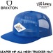 BRIXTON ブリクストン キャップ メンズ レディース トラッカーキャップ メッシュキャップ パッチキャップ ミディアムプロファイル LEAPER MP ALL MESH TRUCKER HAT ROYAL 12108 26SP 日本代理店正規品